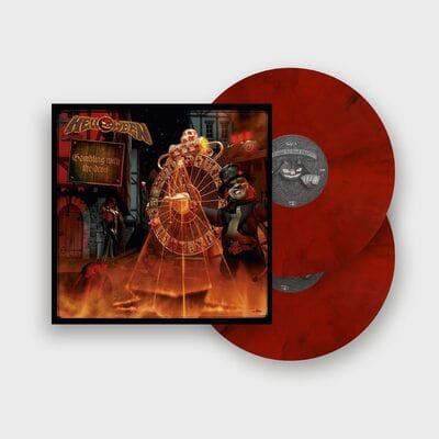 Gambling With The Devil (Red Opaque, Orange, Black Marbled Edition) - Helloween [Colour Vinyl]