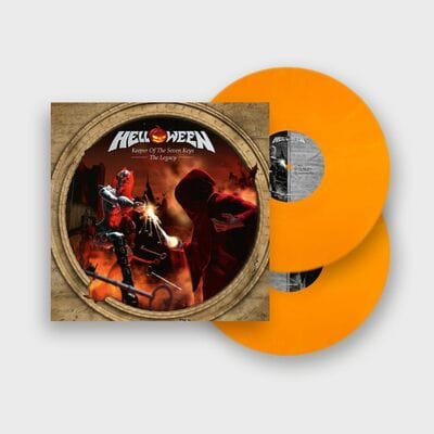 Keeper Of The Seven Keys: The Legacy (Limited Red, Orange, White Marbled Edition) - Helloween [Colour Vinyl]