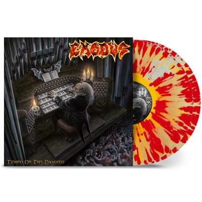 Tempo of the Damned (Limited Natural Yellow Red Splatter Edition) - Exodus [Colour Vinyl]