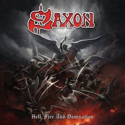 Hell, Fire And Damnation (RSD Indie Exclusive Red Edition) - Saxon [Colour Vinyl]