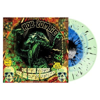 The Lunar Injection Kool Aid Conspiracy (Limited Blue In Bottle Green With Black Splatter Edition) - Rob Zombie [Colour Vinyl]