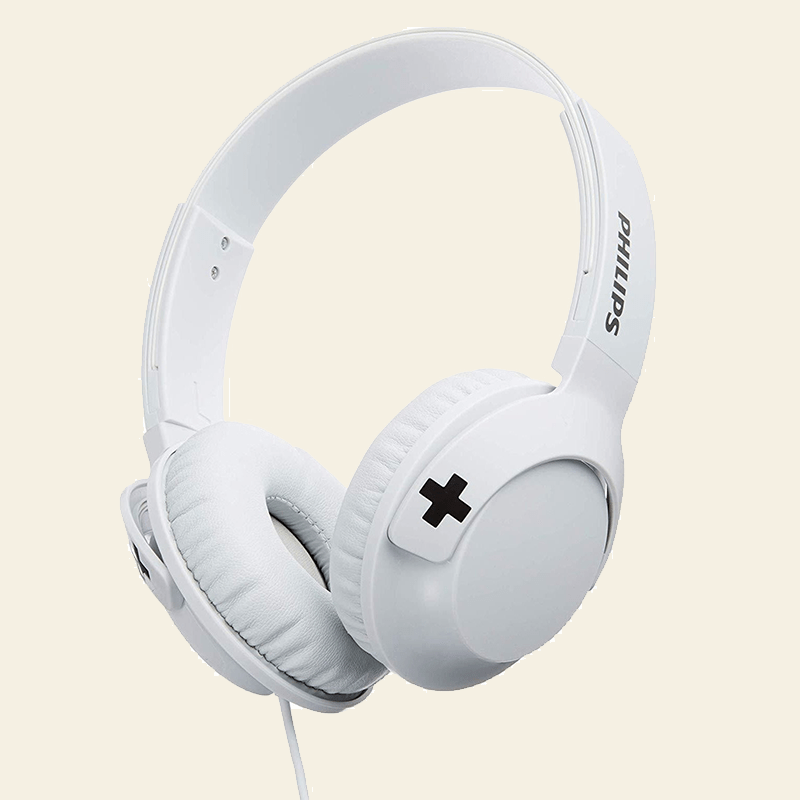 Philips Bass Plus Headphones White [Accessories]