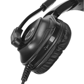 HP DHE-8002 USB GAMING HEADPHONE (BLACK) [ACCESSORIES]