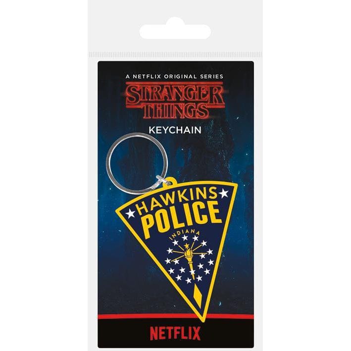 Stranger Things - Hawkins Police [Keychain]