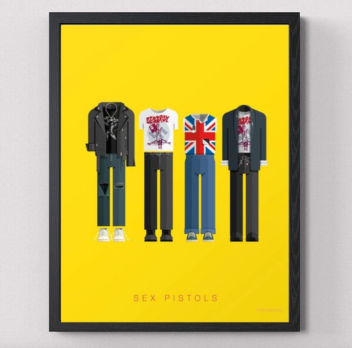 The Sex Pistols Print Frame [Posters & Merchandise]