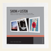 SHOW AND LISTEN LP FRAME WHITE [Accessories]