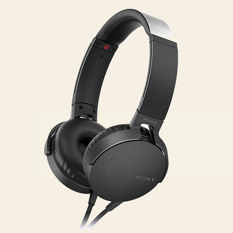 Sony MDR-XB550AP Extrabass Headphones - Black [Accessories]