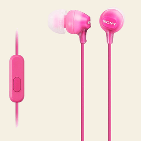 SONY MDR-EX15AP EARPHONES WITH MIC AND CONTROL - PINK [ACCESSORIES]