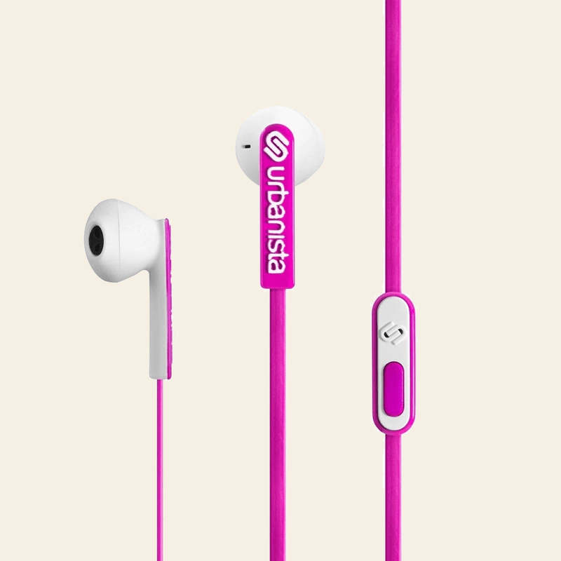 Urbanista San Francisco In Ear Earphones Pink [Accessories]