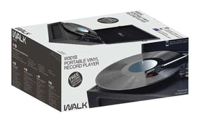 WALK AUDIO - W301B BLUETOOTH TURNTABLE - BLACK [TECH & TURNTABLES]