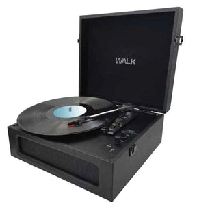 WALK AUDIO - W301B BLUETOOTH TURNTABLE - BLACK [TECH & TURNTABLES]
