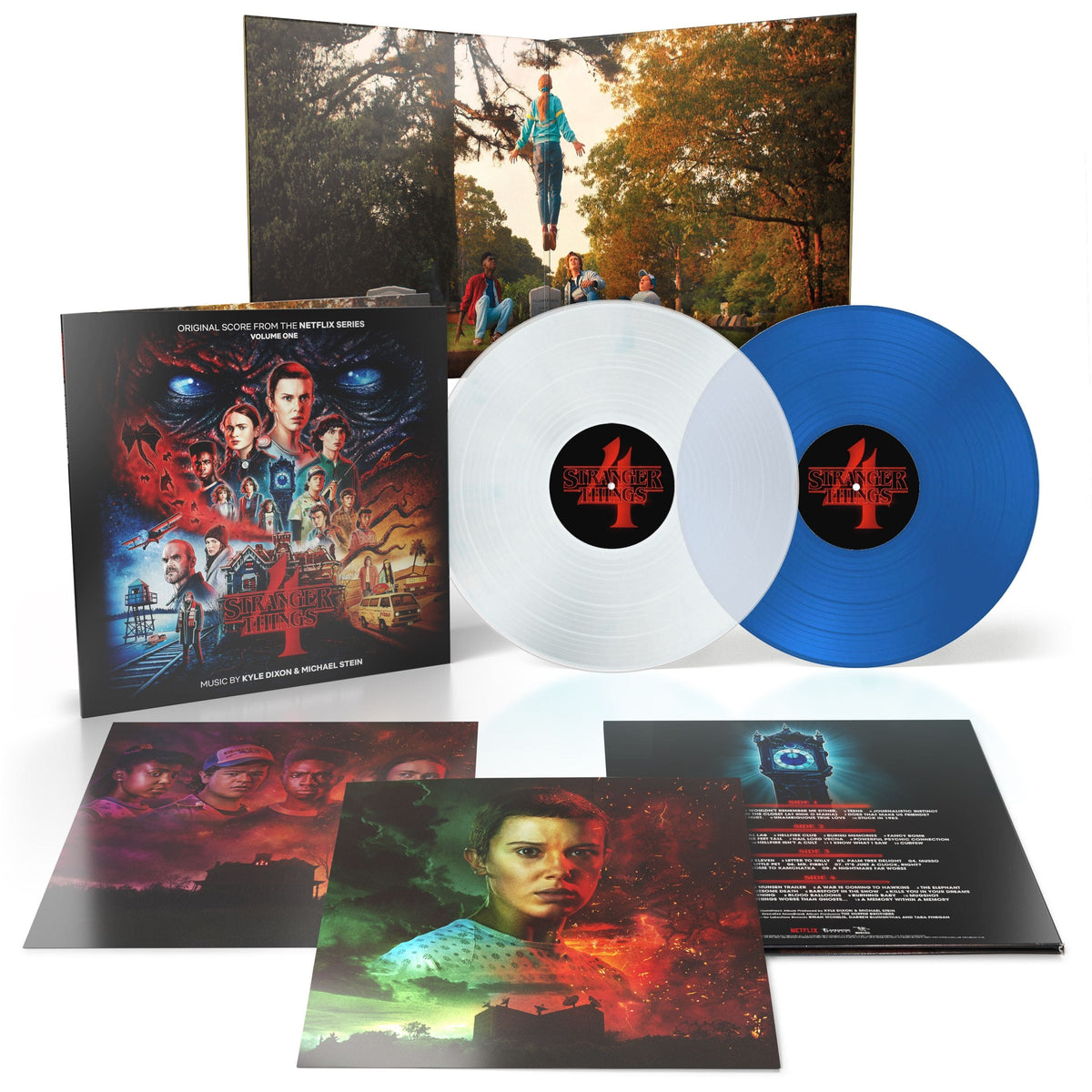 Stranger Things 4: Music from the Netflix Original Series- Volume 1 - Kyle Dixon & Michael Stein [Colour VINYL]