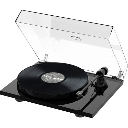 Pro-Ject Audio Systems E1 Phono Manual Two-Speed Turntable, Black [Tech & Turntables]