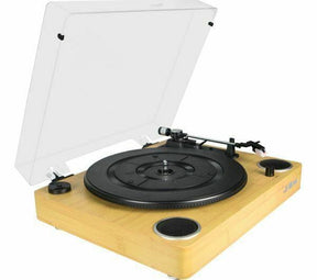 JAM Sound Plus - Turntable (Wood) [Tech & Turntables]