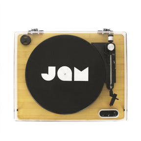 JAM Sound Stream - Turntable (Wood) [Tech & Turntables]