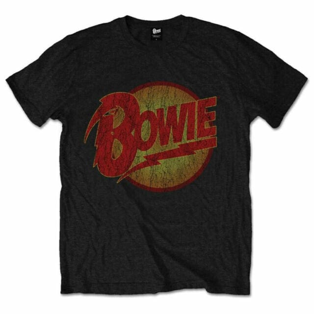Bowie Diamond Dogs Logo - Black - Small [T-Shirts]
