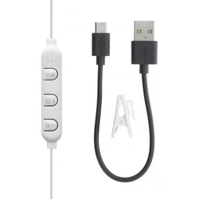 STREETZ IN-EAR BT HEADPHONES WITH MICROPHONE AND CONTROL BUTTONS, WHITE [ACCESSORIES]