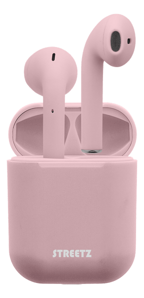 STREETZ TRUE WIRELESS EAR BUDS - PINK [ACCESSORIES]